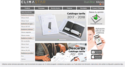 Desktop Screenshot of climastar.es